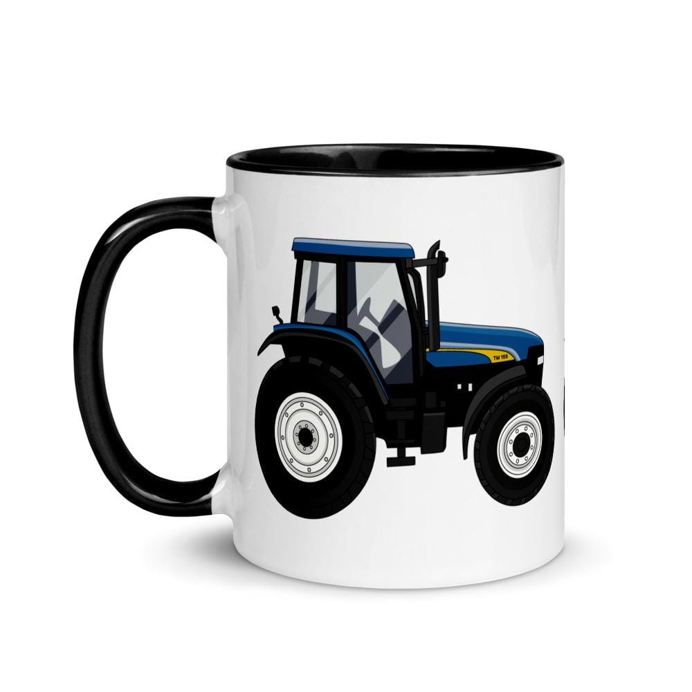 farmodelsuk New Holland TM 155 Mug with Color Inside Quality Farmers Merch