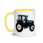 farmodelsuk New Holland TM 155 Mug with Color Inside Quality Farmers Merch