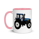 farmodelsuk New Holland TM 155 Mug with Color Inside Quality Farmers Merch