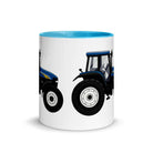 farmodelsuk New Holland TM 155 Mug with Color Inside Quality Farmers Merch