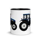 farmodelsuk New Holland TM 155 Mug with Color Inside Quality Farmers Merch