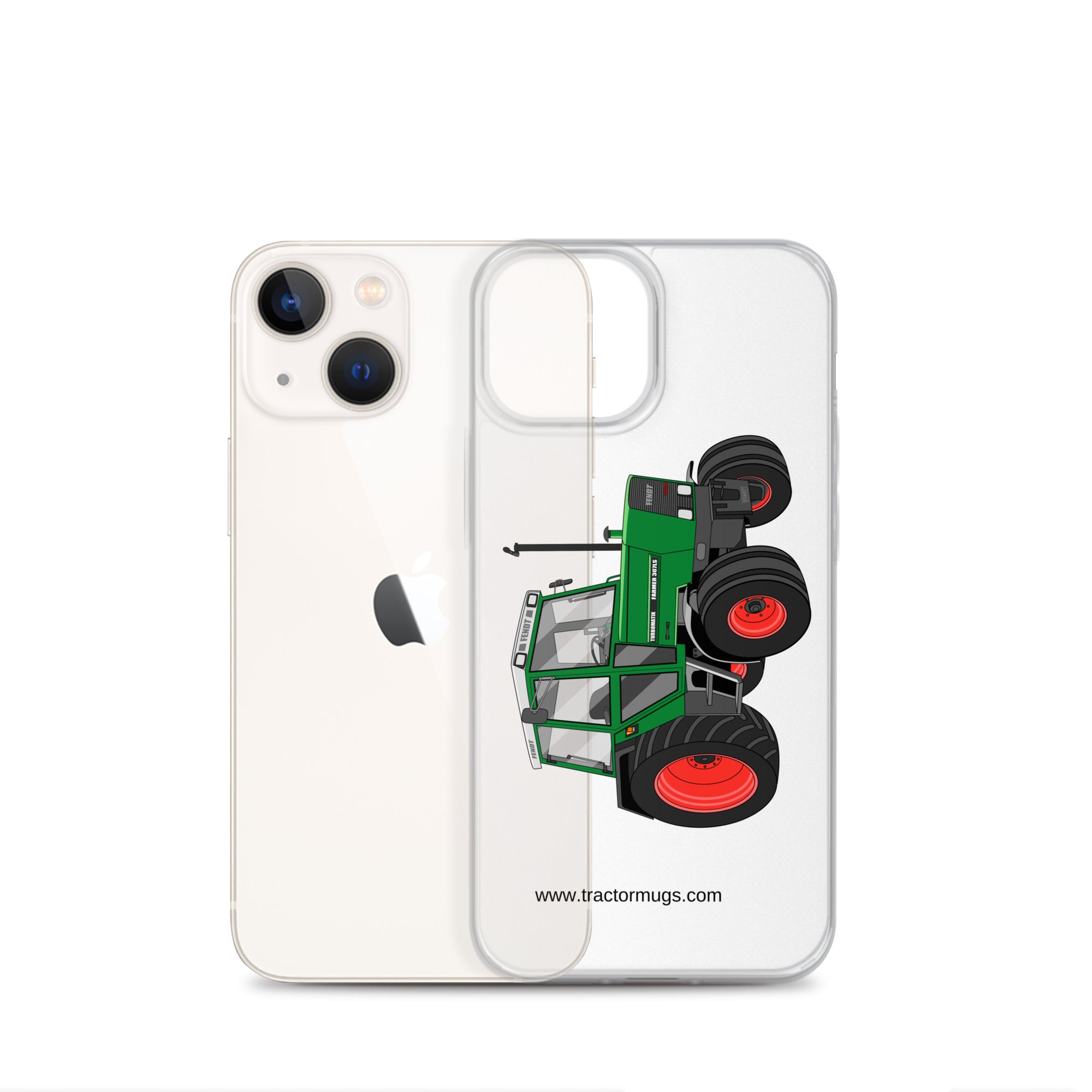 Fendt Clear Case for iPhone® Fendt Farmer TURBOMATIK 307 LSA  |  Clear Case for iPhone® Quality Farmers Merch