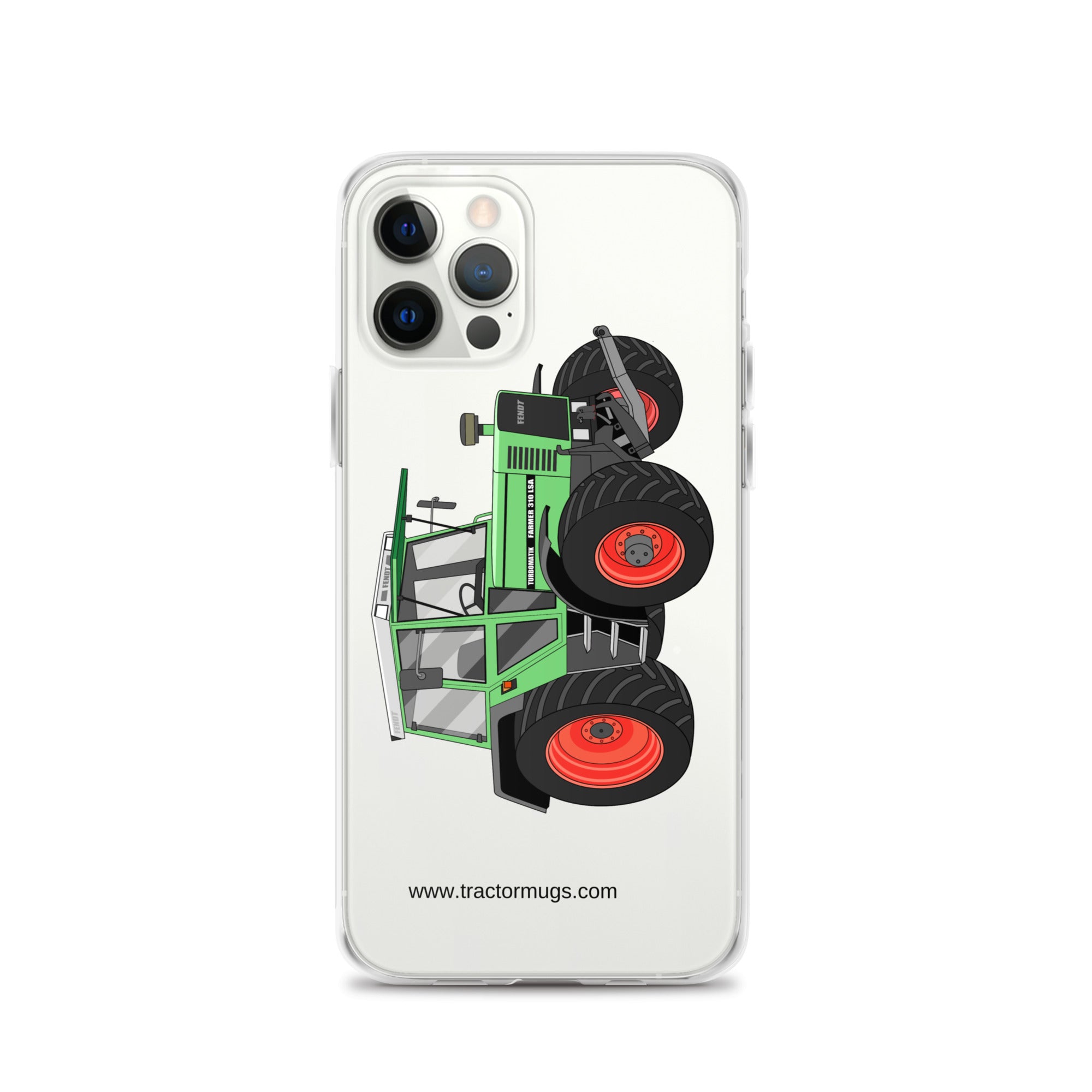Fendt Clear Case for iPhone® iPhone 12 Pro Fendt 310 LSA  |  Clear Case for iPhone® Quality Farmers Merch