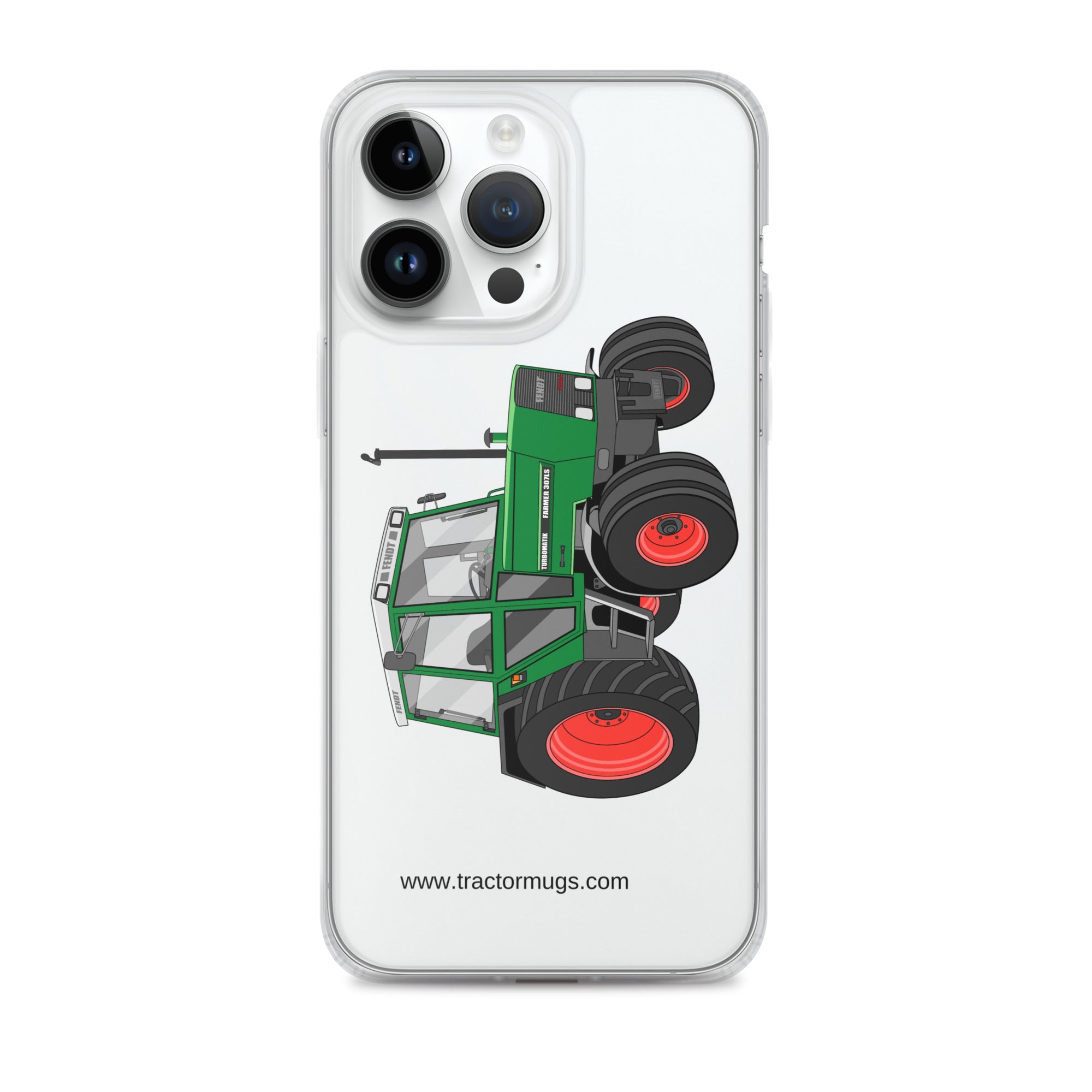 Fendt Clear Case for iPhone® iPhone 14 Pro Max Fendt Farmer TURBOMATIK 307 LSA  |  Clear Case for iPhone® Quality Farmers Merch