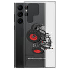 Fendt Clear Case for Samsung® Fendt 828 Profi Black Beauty | Clear Case for Samsung® Quality Farmers Merch