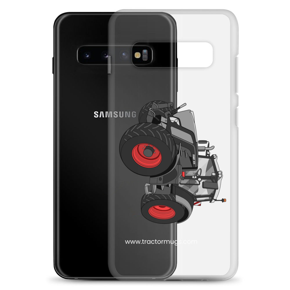 Fendt Clear Case for Samsung® Fendt 828 Profi Black Beauty | Clear Case for Samsung® Quality Farmers Merch
