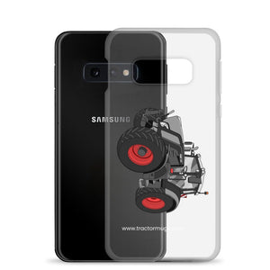 Fendt Clear Case for Samsung® Fendt 828 Profi Black Beauty | Clear Case for Samsung® Quality Farmers Merch