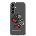 Fendt Clear Case for Samsung® Samsung Galaxy S24 Plus Fendt 828 Profi Black Beauty | Clear Case for Samsung® Quality Farmers Merch
