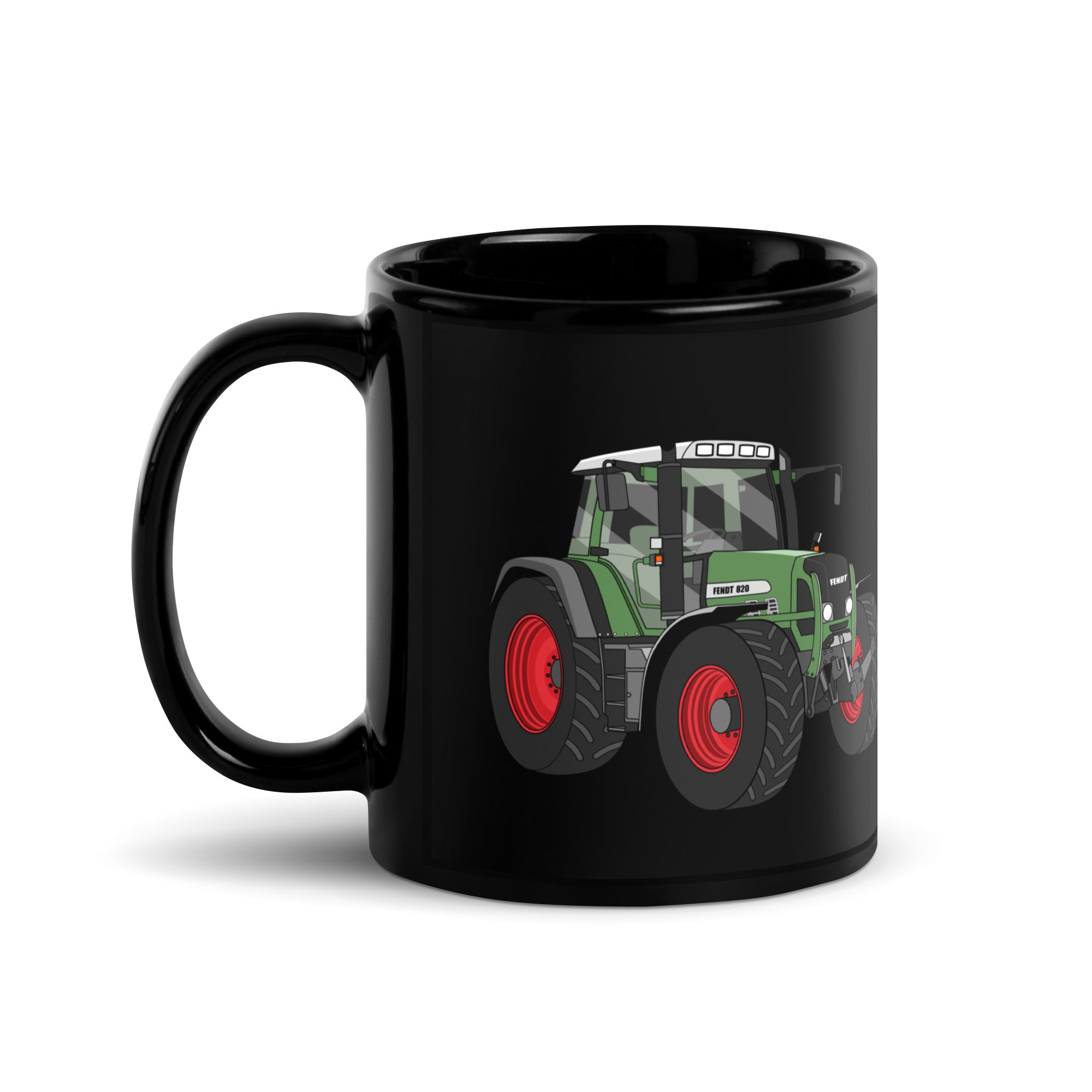 Fendt Fendt 820 VArio TMS | Black Glossy Mug Quality Farmers Merch