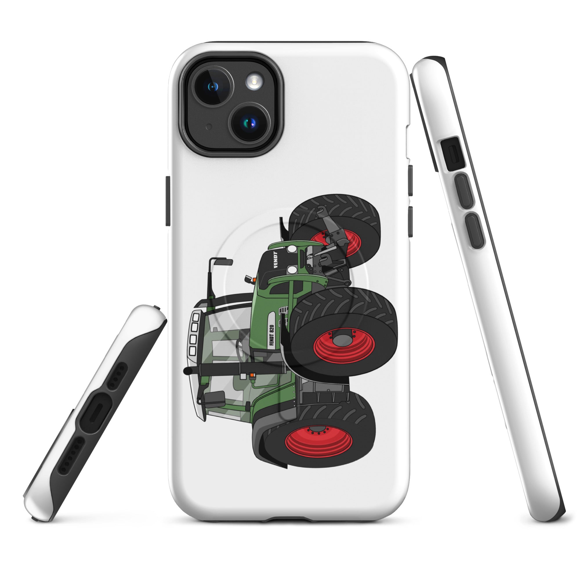 Fendt MagSafe® Tough Case for iPhone® iPhone 14 Plus Fendt 820 VArio TMS | MagSafe® tough case for iPhone® Quality Farmers Merch