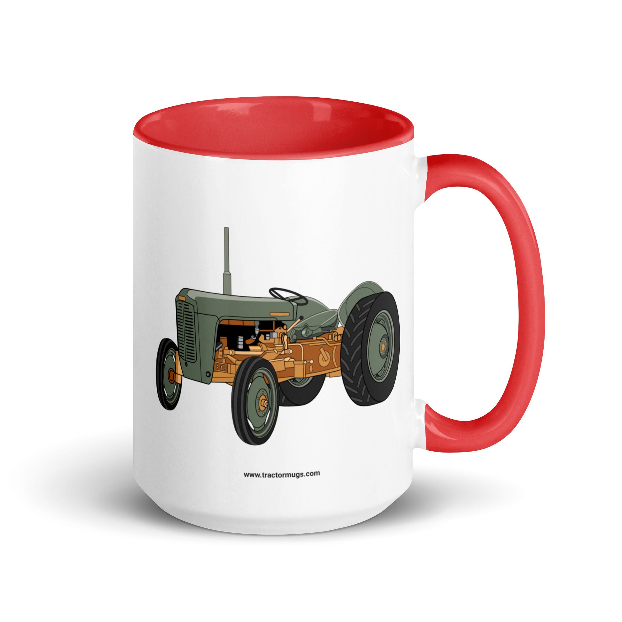 Ferguson Red / 15 oz Ferguson FE 35 | Mug with Color Inside Quality Farmers Merch