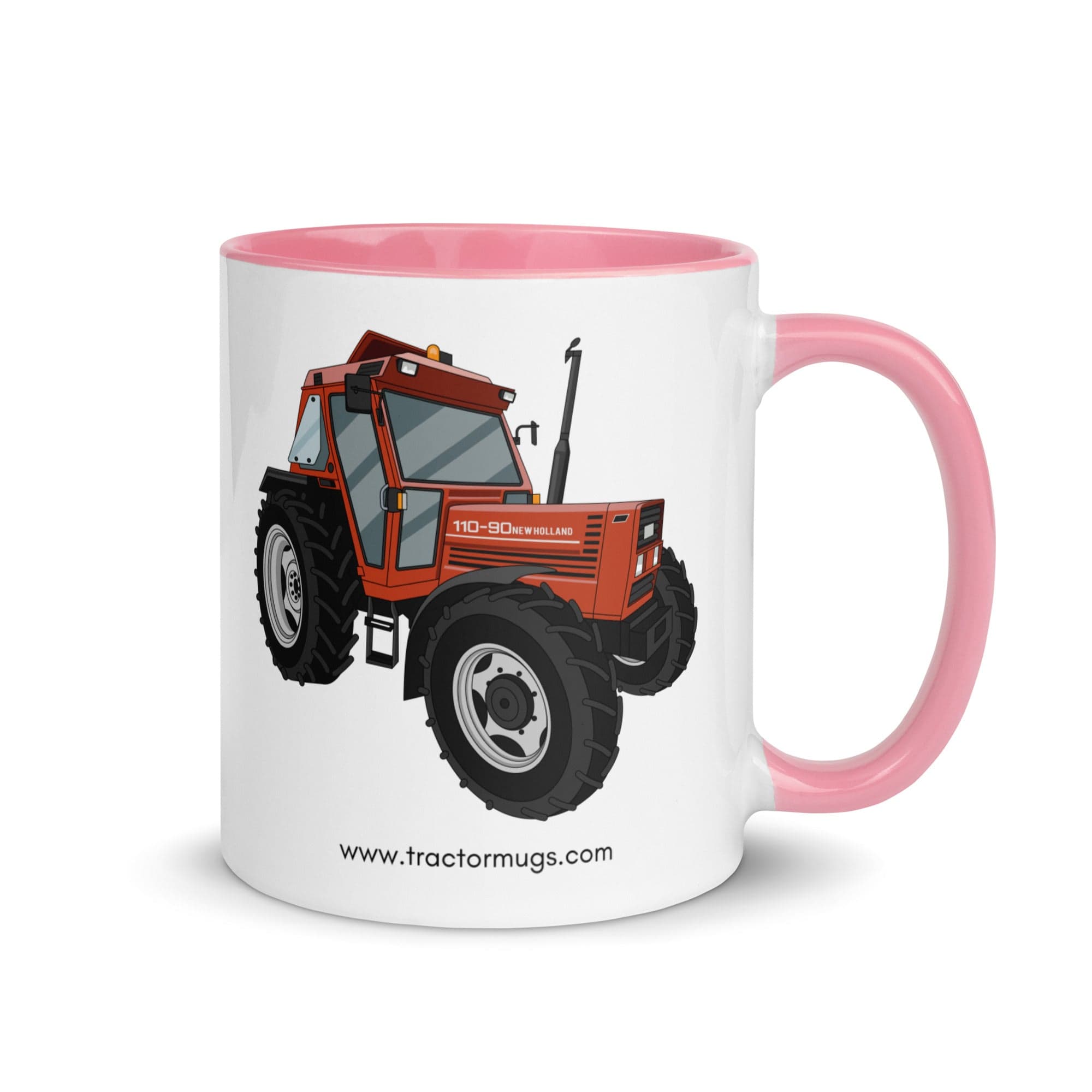 Fiat Mug with Color Inside Pink FIAT 110-90 | Mug with Color Inside Quality Farmers Merch