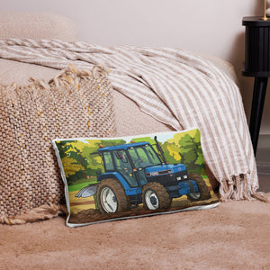 Ford 20″×12″ Ford 8340 Ploughing | Pillow Case Quality Farmers Merch