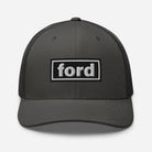Ford Charcoal Oasis Style Retro Ford | Trucker Cap Quality Farmers Merch