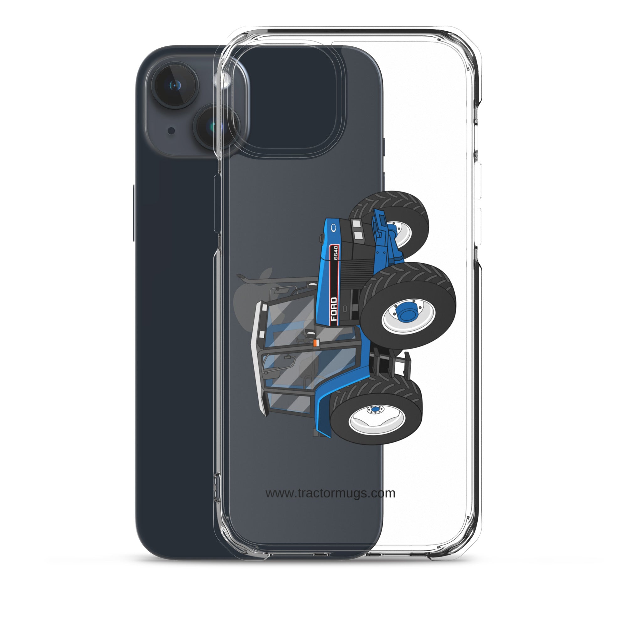 Ford Clear Case for iPhone® Ford 6640 SE 4WD  | Clear Case for iPhone® Quality Farmers Merch