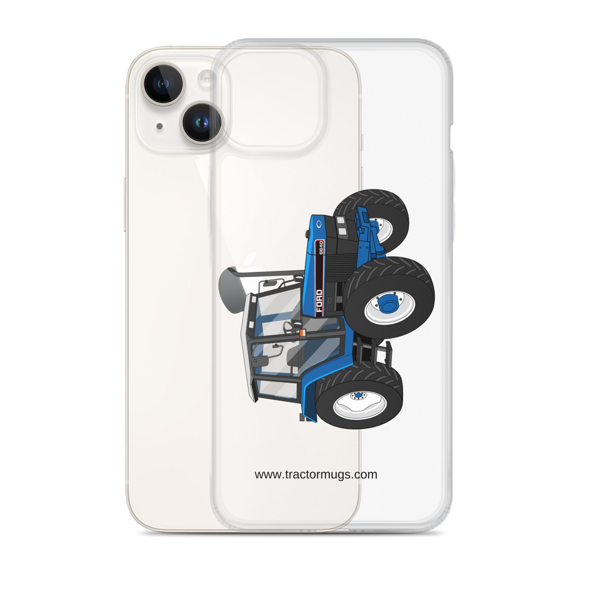 Ford Clear Case for iPhone® Ford 6640 SE 4WD  | Clear Case for iPhone® Quality Farmers Merch