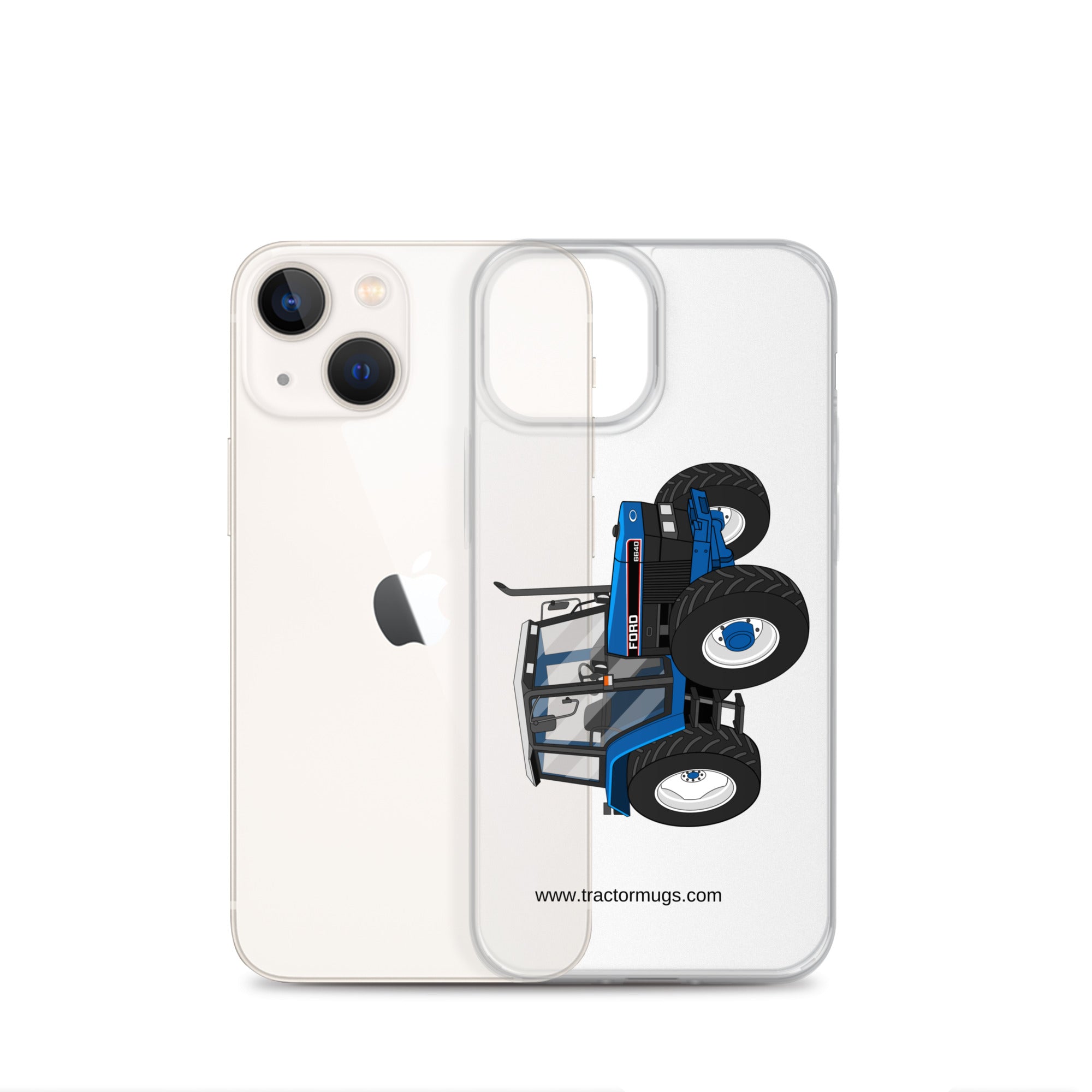 Ford Clear Case for iPhone® Ford 6640 SE 4WD  | Clear Case for iPhone® Quality Farmers Merch