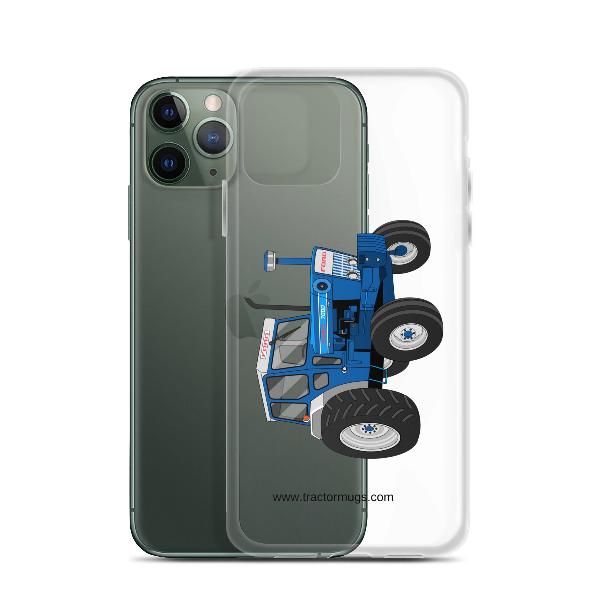 Ford Clear Case for iPhone® Ford 7000  |  Clear Case for iPhone® Quality Farmers Merch