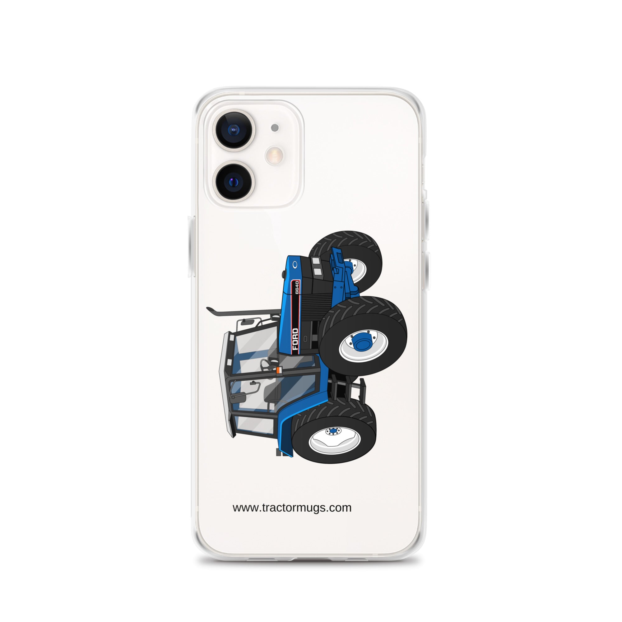 Ford Clear Case for iPhone® iPhone 12 Ford 6640 SE 4WD  | Clear Case for iPhone® Quality Farmers Merch