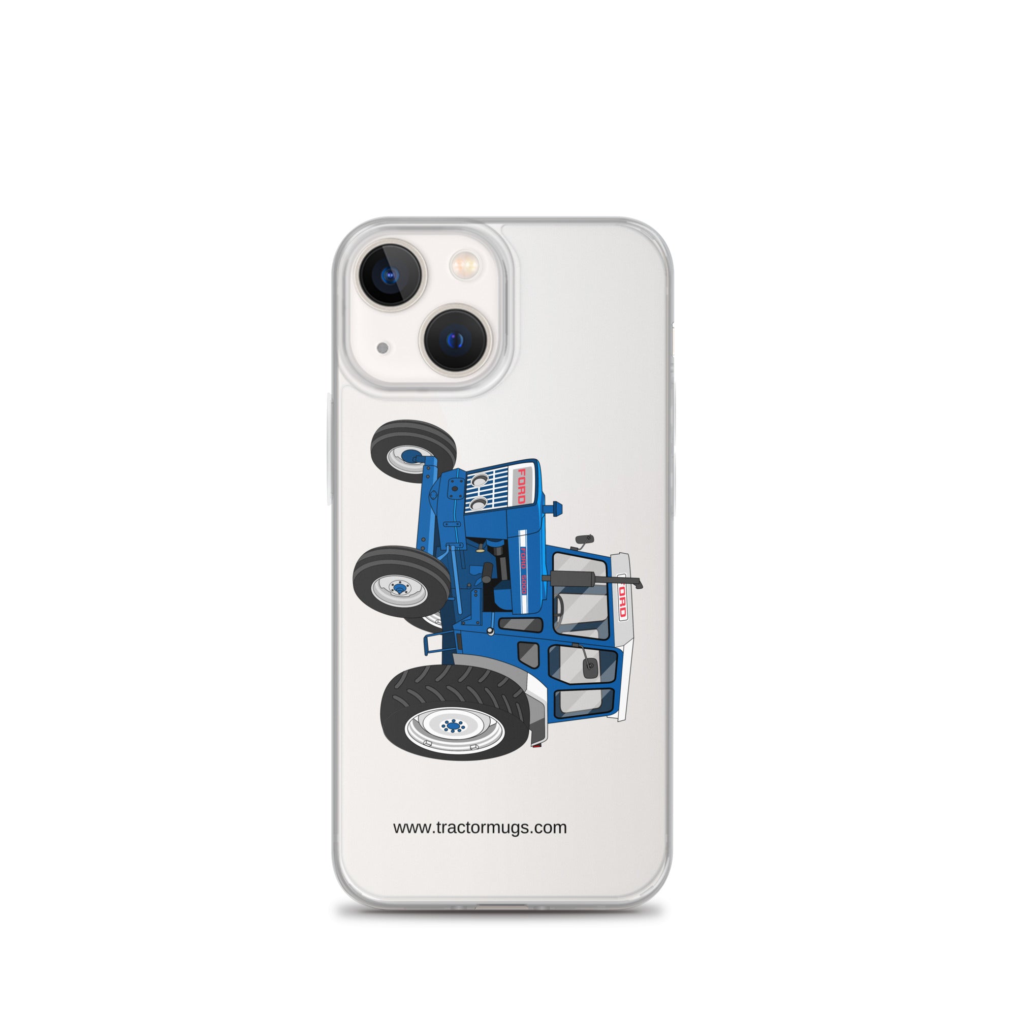 Ford Clear Case for iPhone® iPhone 13 mini Ford 5000  | Clear Case for iPhone® Quality Farmers Merch