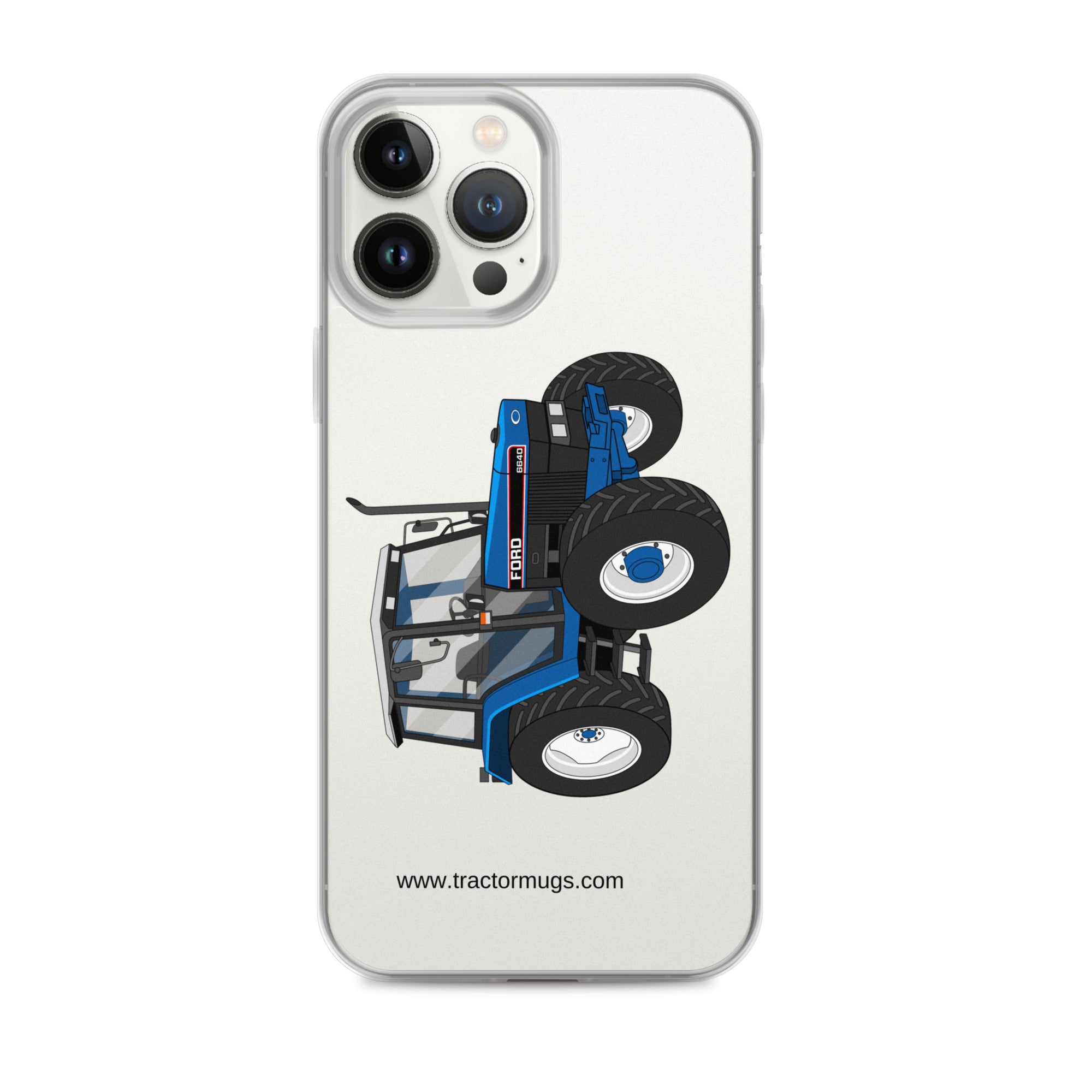 Ford Clear Case for iPhone® iPhone 13 Pro Max Ford 6640 SE 4WD  | Clear Case for iPhone® Quality Farmers Merch