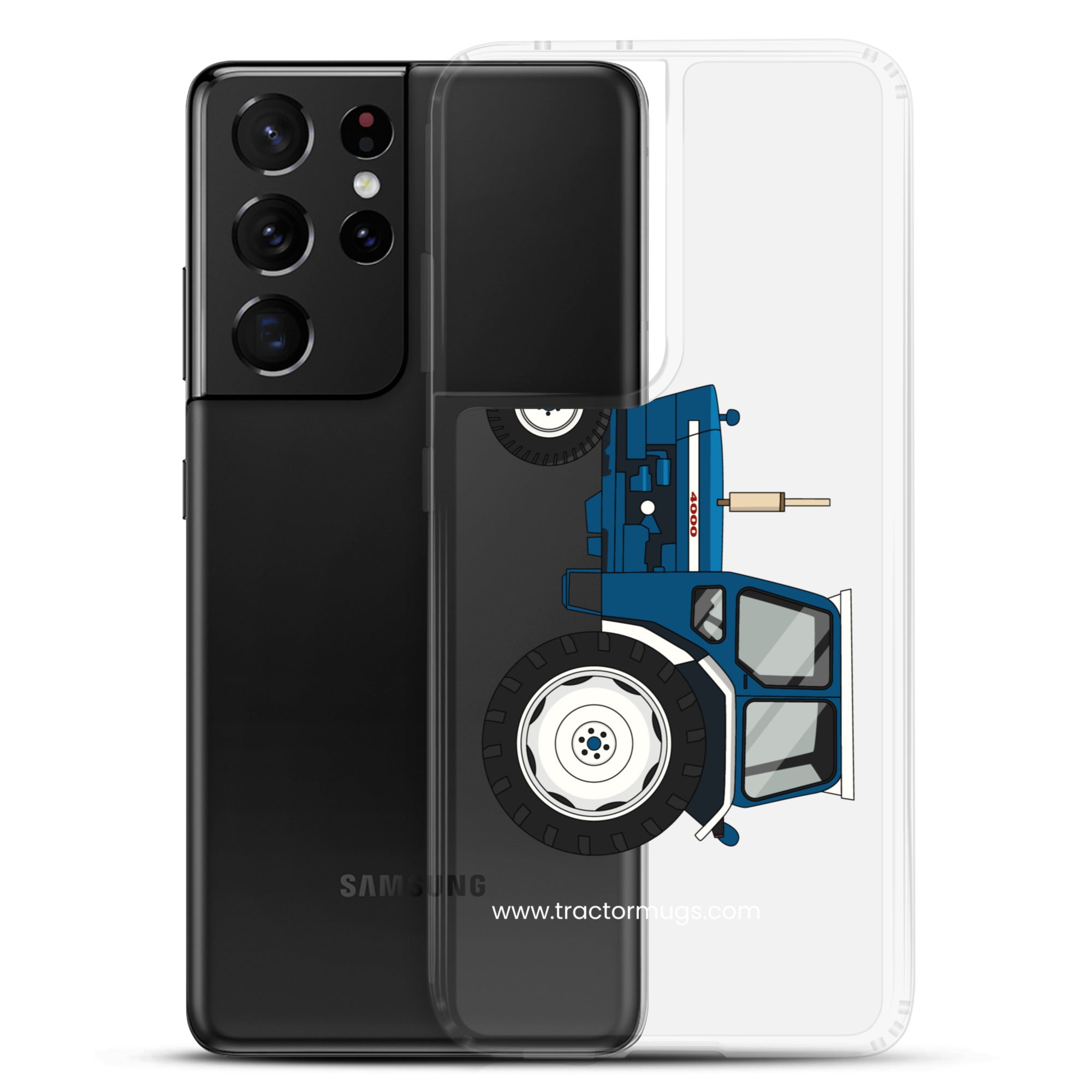 Ford Clear Case for Samsung® Ford 4000 | Clear Case for Samsung® Quality Farmers Merch