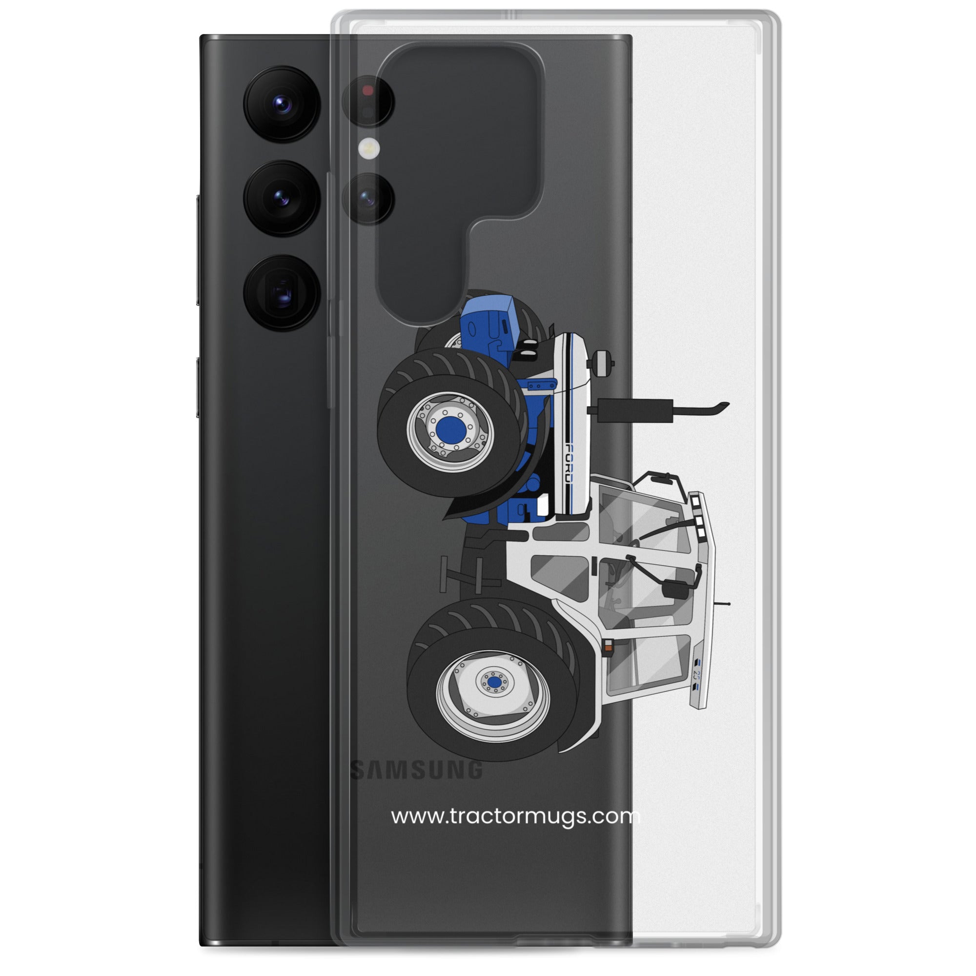 Ford Clear Case for Samsung® Ford 7810 Jubilee Edition SilverTractor | Clear Case for Samsung® Quality Farmers Merch