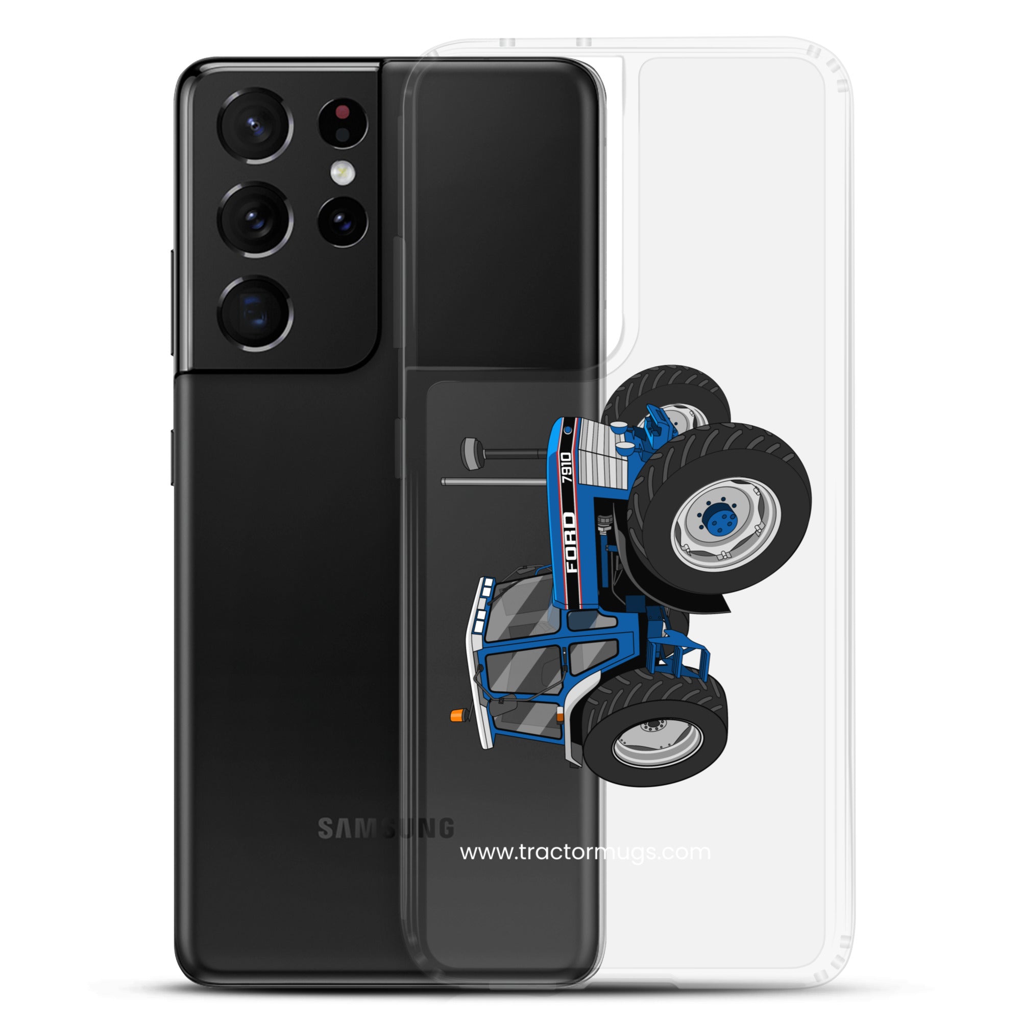 Ford Clear Case for Samsung® Ford 7910 | Clear Case for Samsung® Quality Farmers Merch