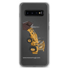 Ford Clear Case for Samsung® Samsung Galaxy S10+ Ford 550 Backhoe | Clear Case for Samsung® Quality Farmers Merch