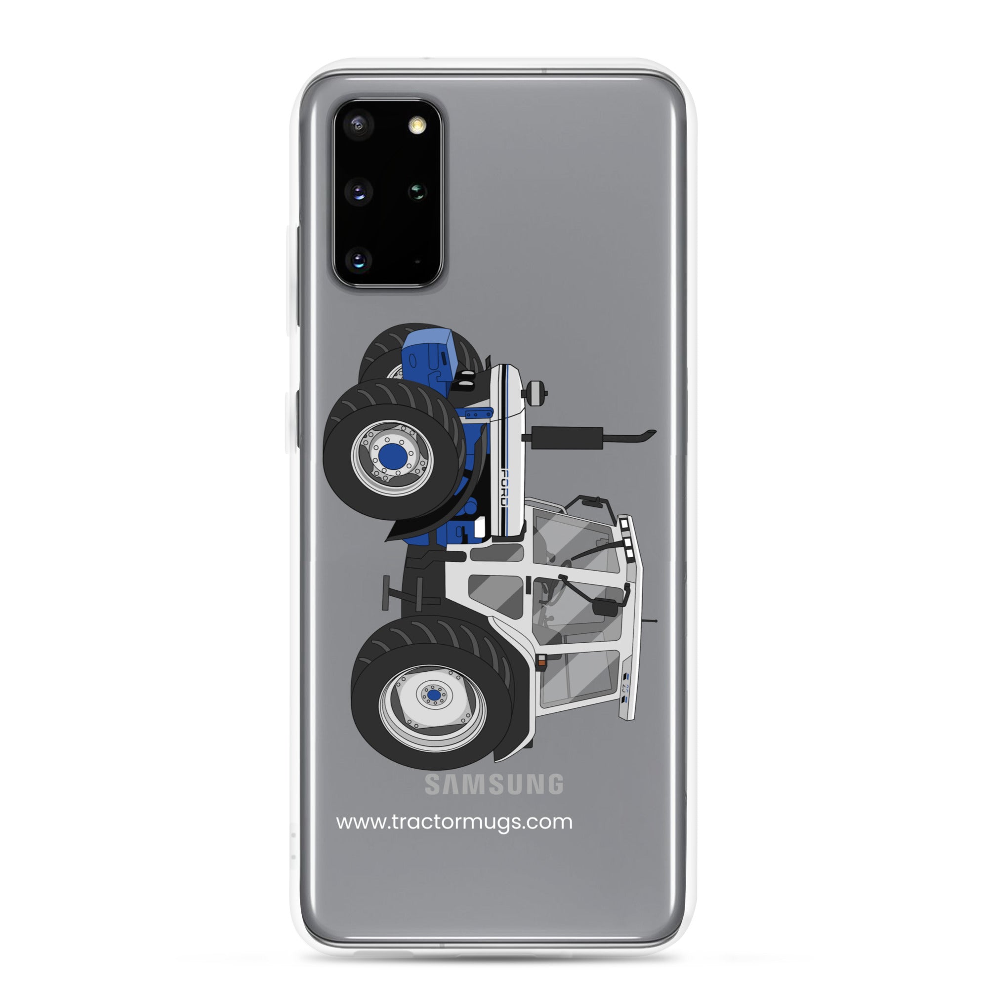 Ford Clear Case for Samsung® Samsung Galaxy S20 Plus Ford 7810 Jubilee Edition SilverTractor | Clear Case for Samsung® Quality Farmers Merch