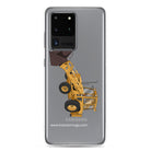 Ford Clear Case for Samsung® Samsung Galaxy S20 Ultra Ford 550 Backhoe | Clear Case for Samsung® Quality Farmers Merch