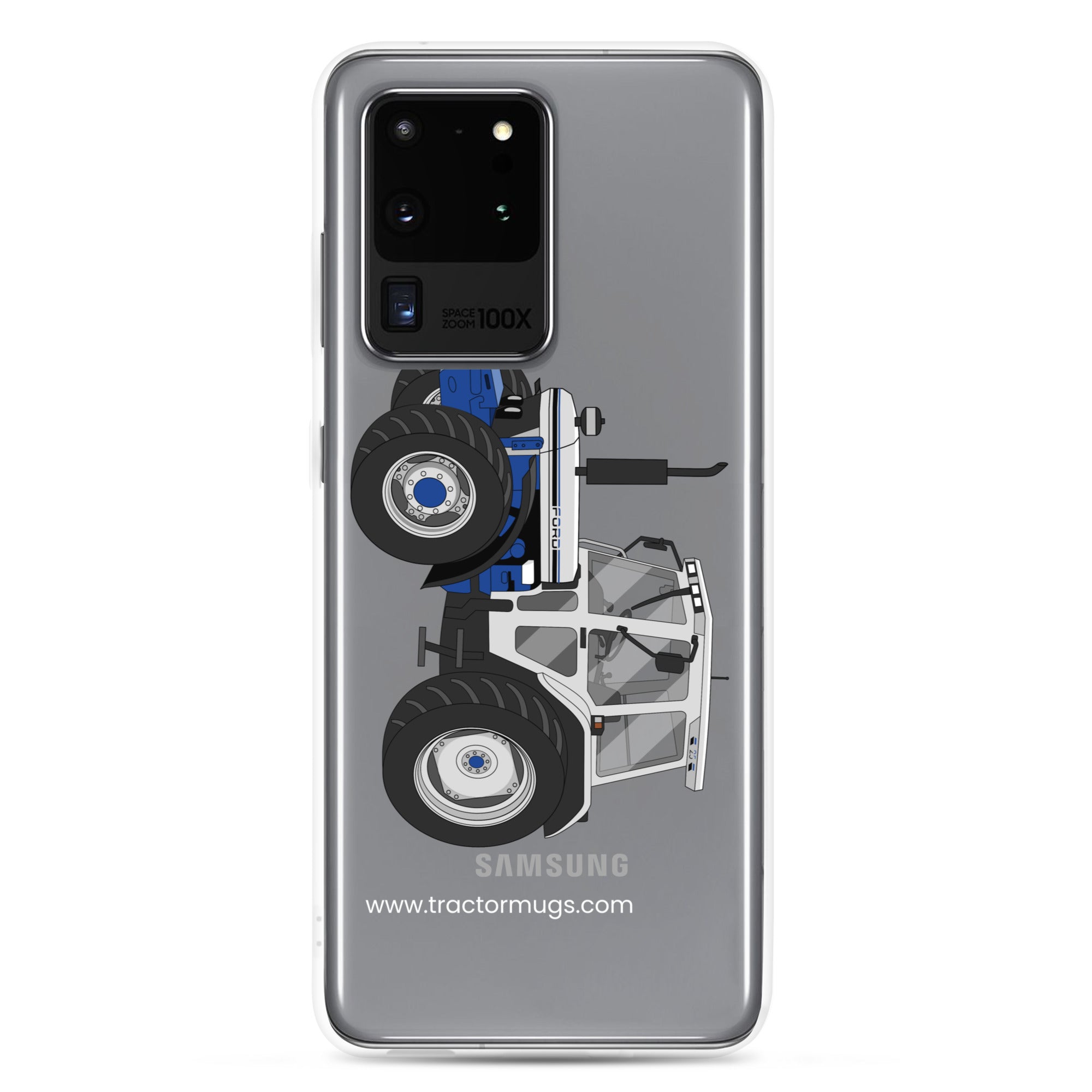 Ford Clear Case for Samsung® Samsung Galaxy S20 Ultra Ford 7810 Jubilee Edition SilverTractor | Clear Case for Samsung® Quality Farmers Merch