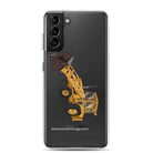 Ford Clear Case for Samsung® Samsung Galaxy S21 Plus Ford 550 Backhoe | Clear Case for Samsung® Quality Farmers Merch