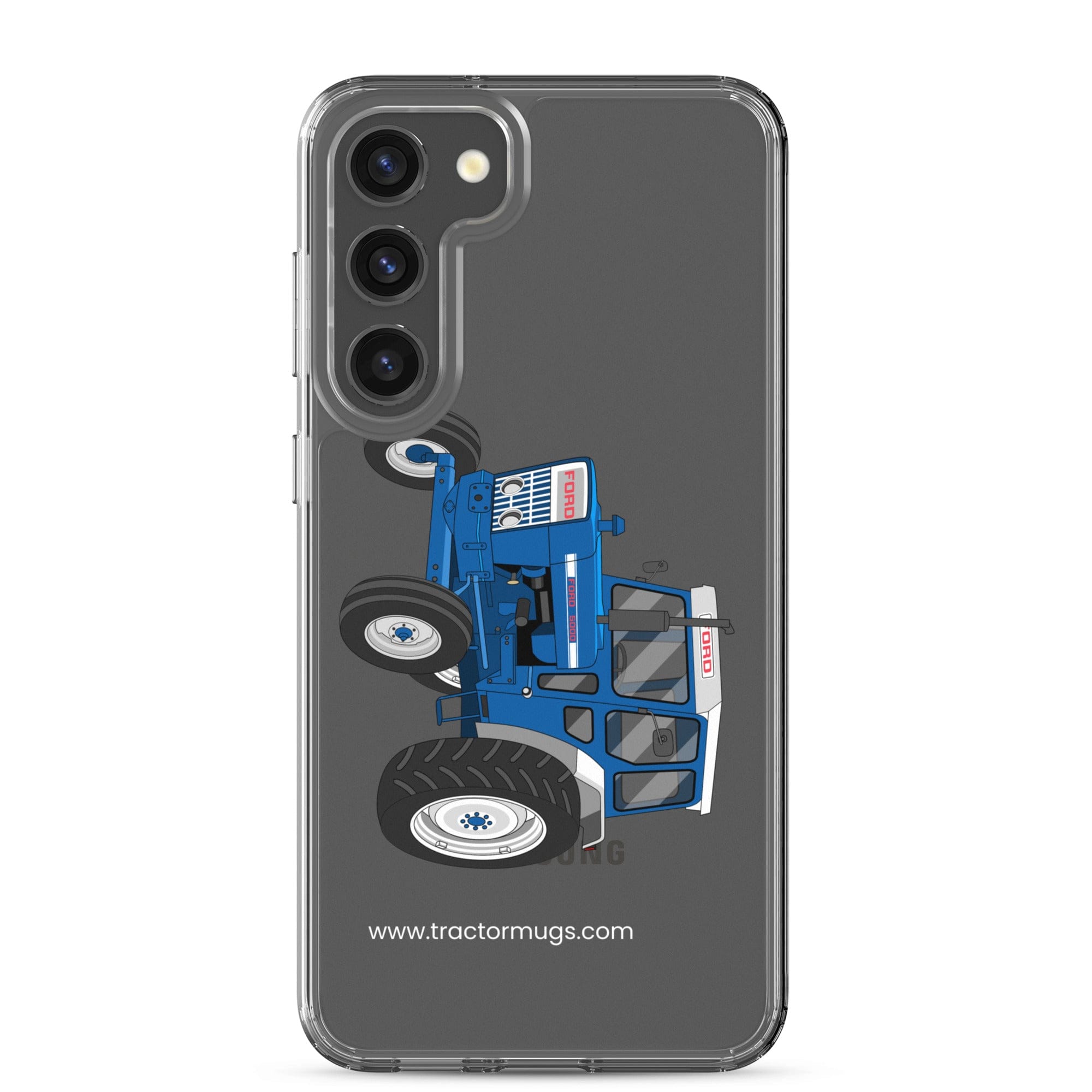 Ford Clear Case for Samsung® Samsung Galaxy S23 Plus Ford 5000  |  Clear Case for Samsung® Quality Farmers Merch