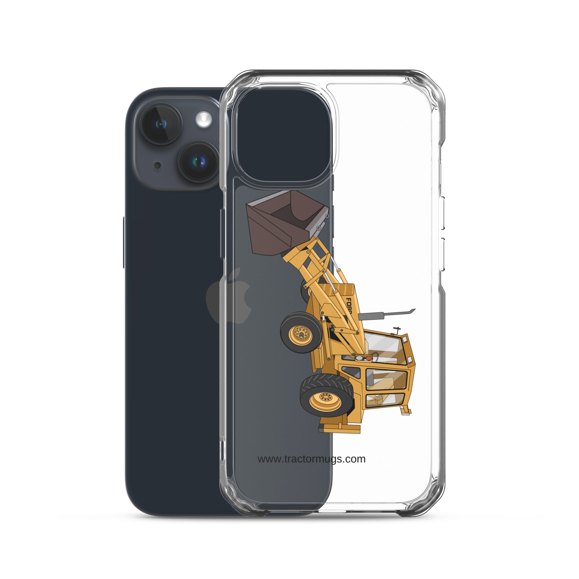 Ford Ford 550 Backhoe | Clear Case for iPhone® Quality Farmers Merch