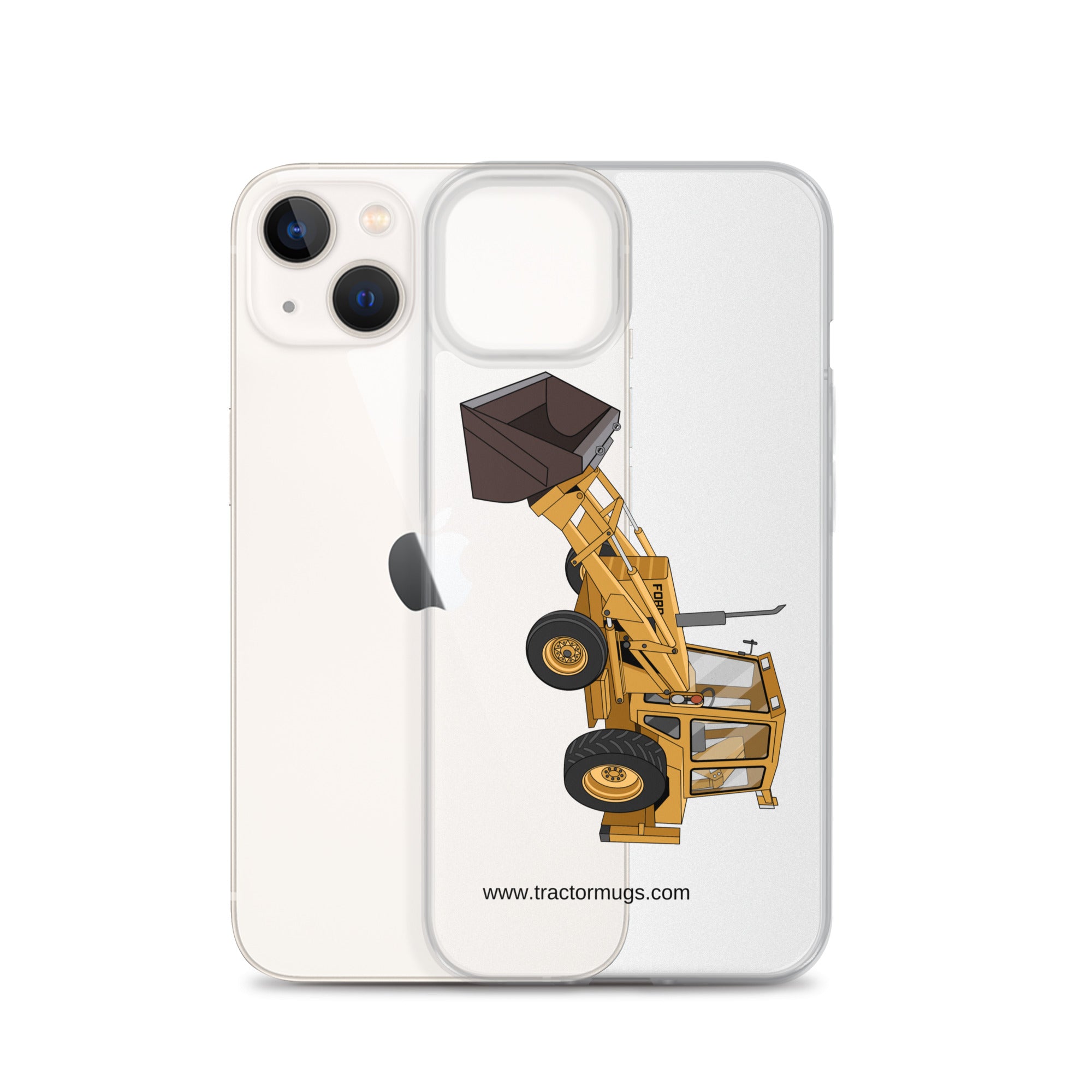 Ford Ford 550 Backhoe | Clear Case for iPhone® Quality Farmers Merch
