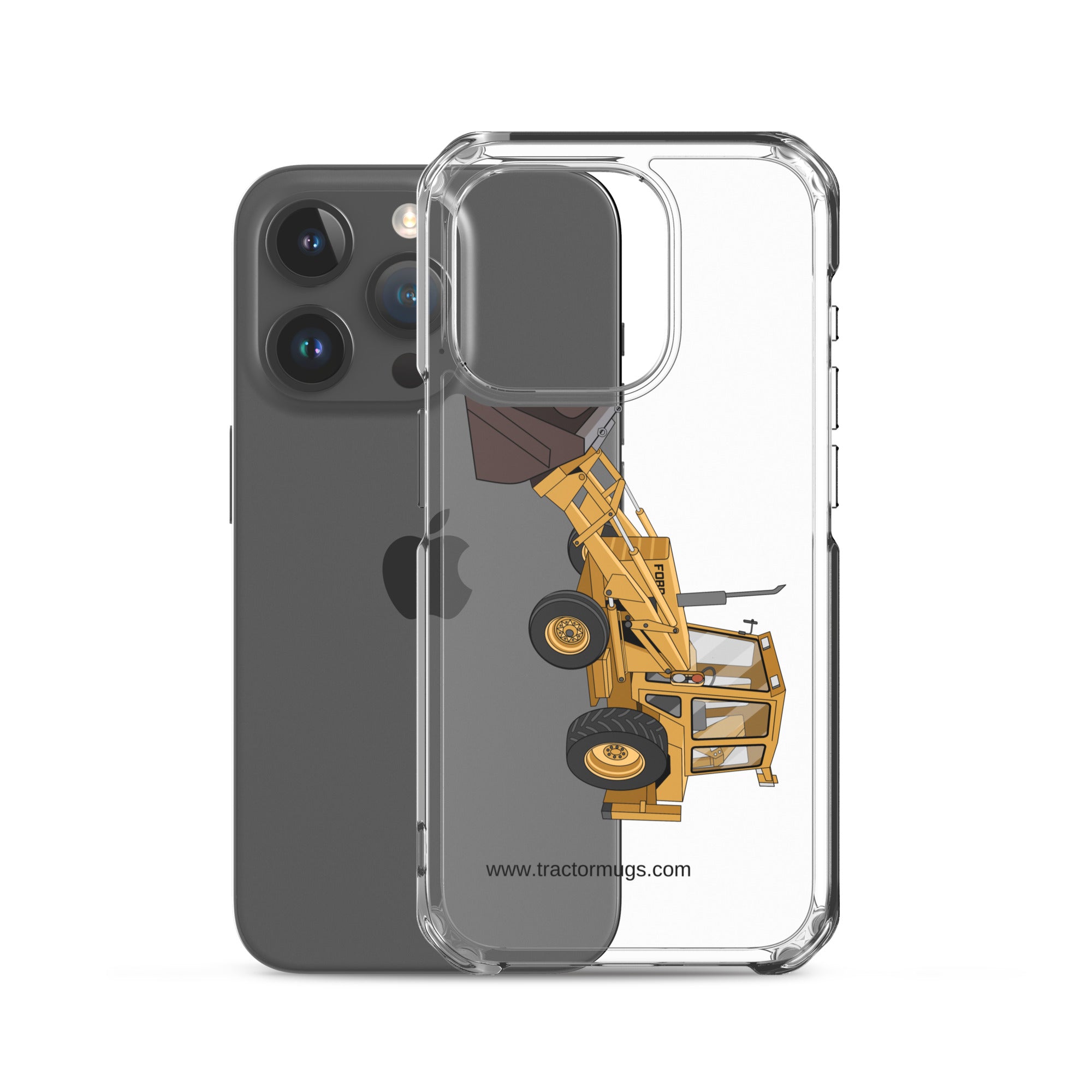 Ford Ford 550 Backhoe | Clear Case for iPhone® Quality Farmers Merch