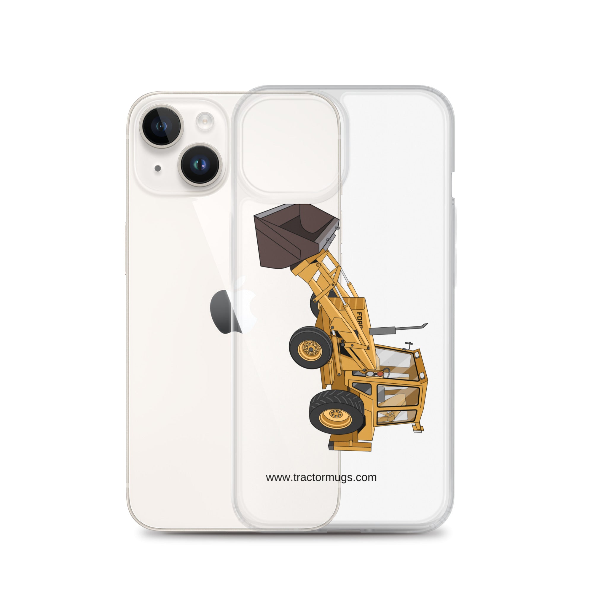Ford Ford 550 Backhoe | Clear Case for iPhone® Quality Farmers Merch