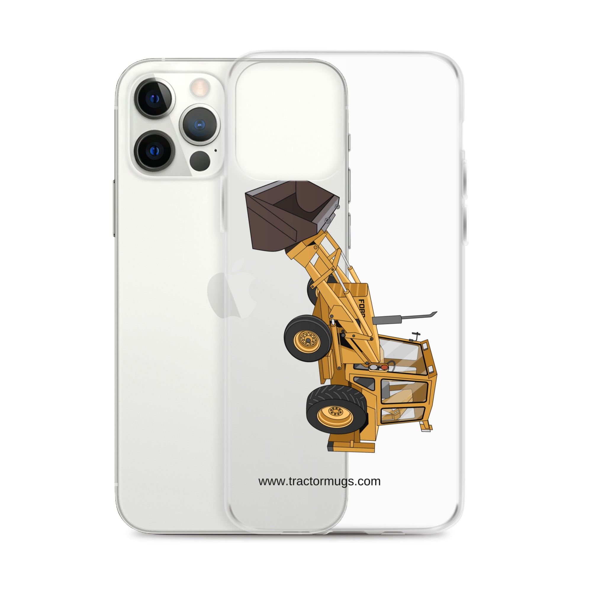 Ford Ford 550 Backhoe | Clear Case for iPhone® Quality Farmers Merch