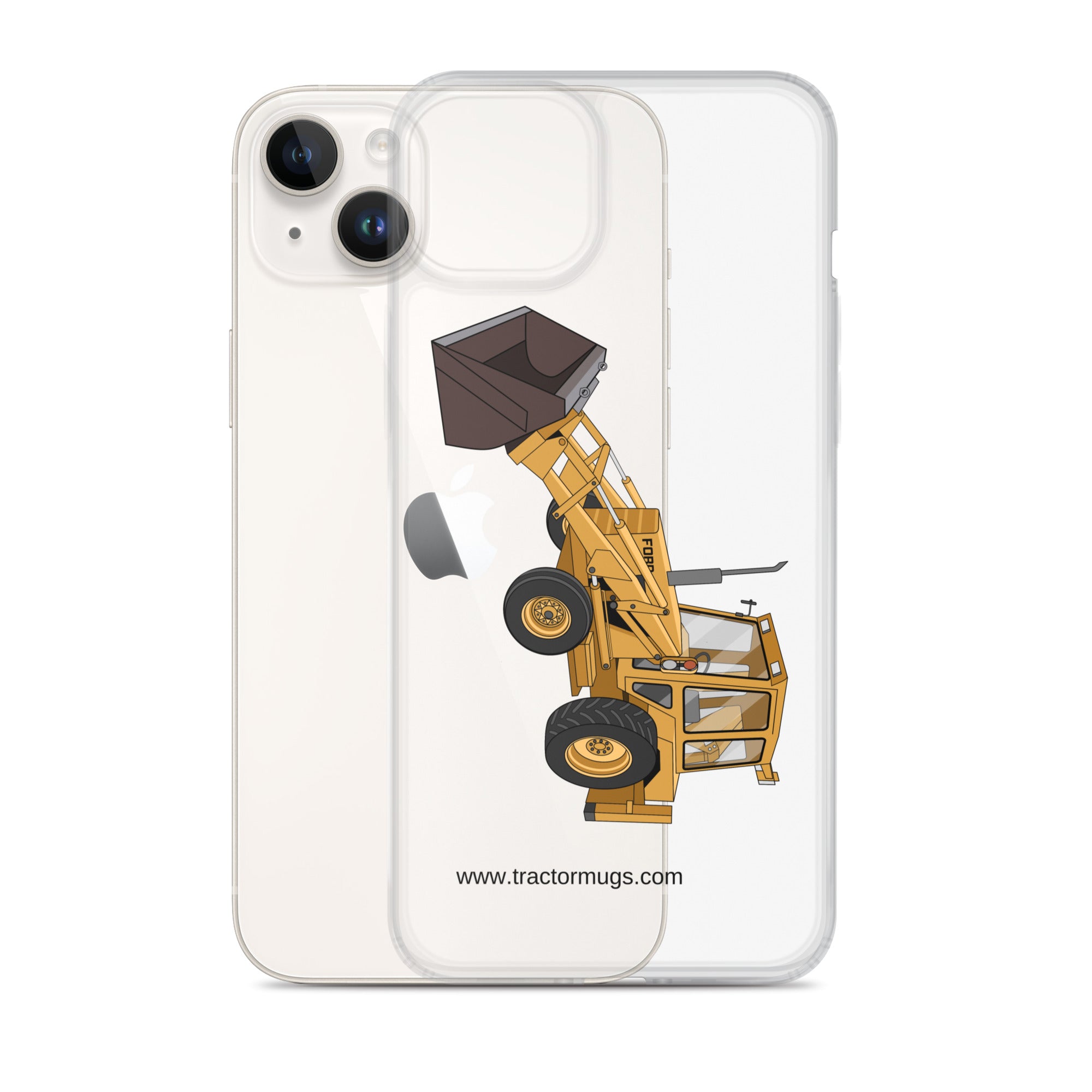 Ford Ford 550 Backhoe | Clear Case for iPhone® Quality Farmers Merch