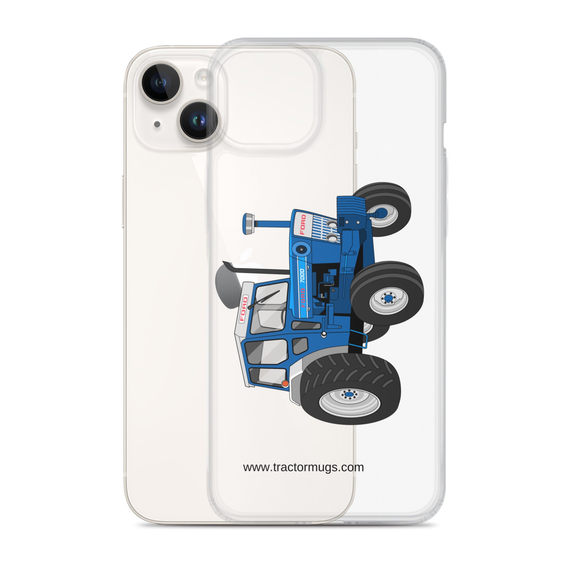 Ford Ford 7000 | Clear Case for iPhone® Quality Farmers Merch