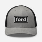Ford Heather/ Black Oasis Style Retro Ford | Trucker Cap Quality Farmers Merch