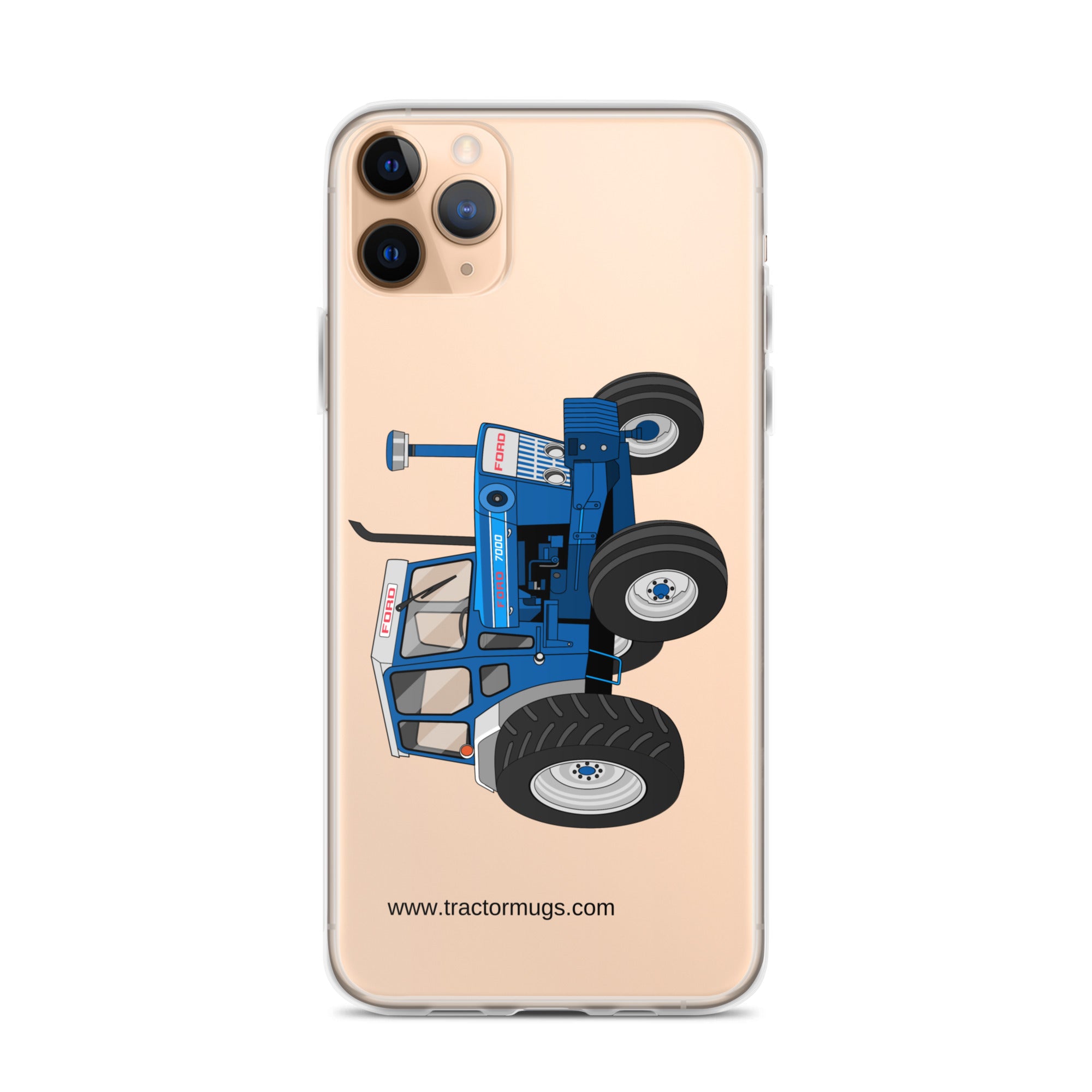 Ford iPhone 11 Pro Max Ford 7000 | Clear Case for iPhone® Quality Farmers Merch