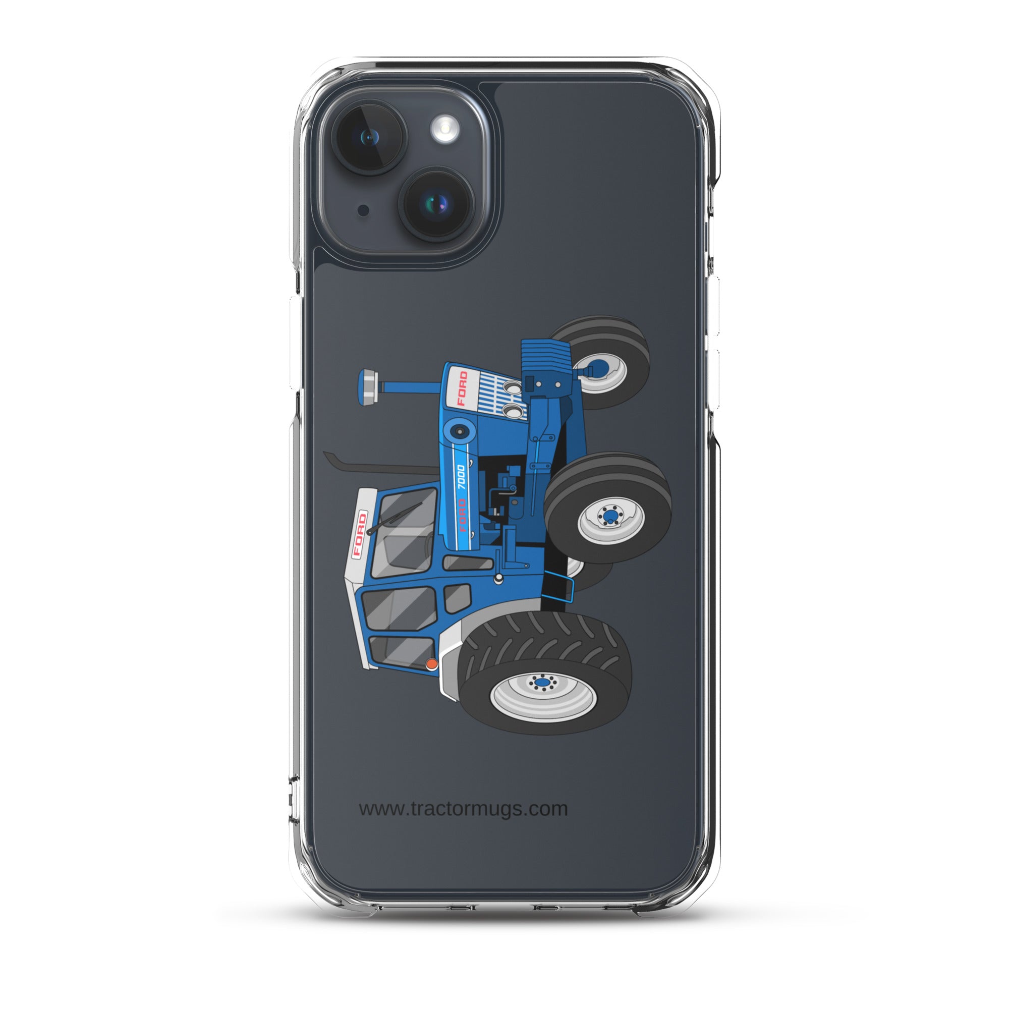 Ford iPhone 15 Plus Ford 7000 | Clear Case for iPhone® Quality Farmers Merch
