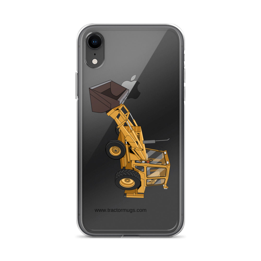 Ford iPhone XR Ford 550 Backhoe | Clear Case for iPhone® Quality Farmers Merch