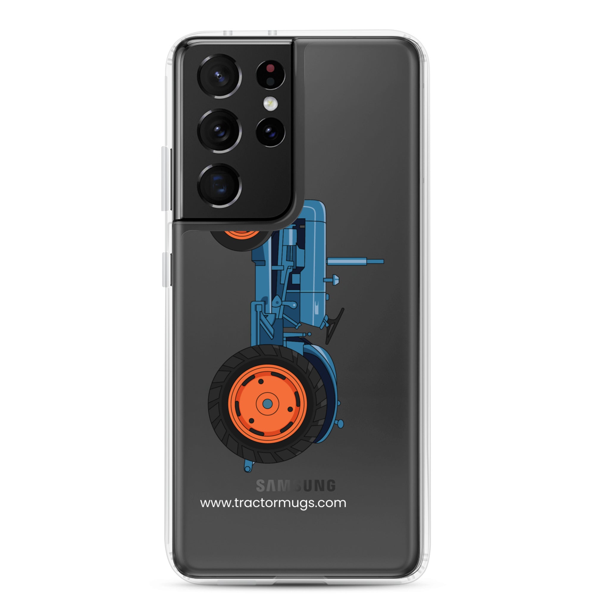 Fordson Clear Case for Samsung® Samsung Galaxy S21 Ultra Fordson Dexta (1958) | Clear Case for Samsung® Quality Farmers Merch