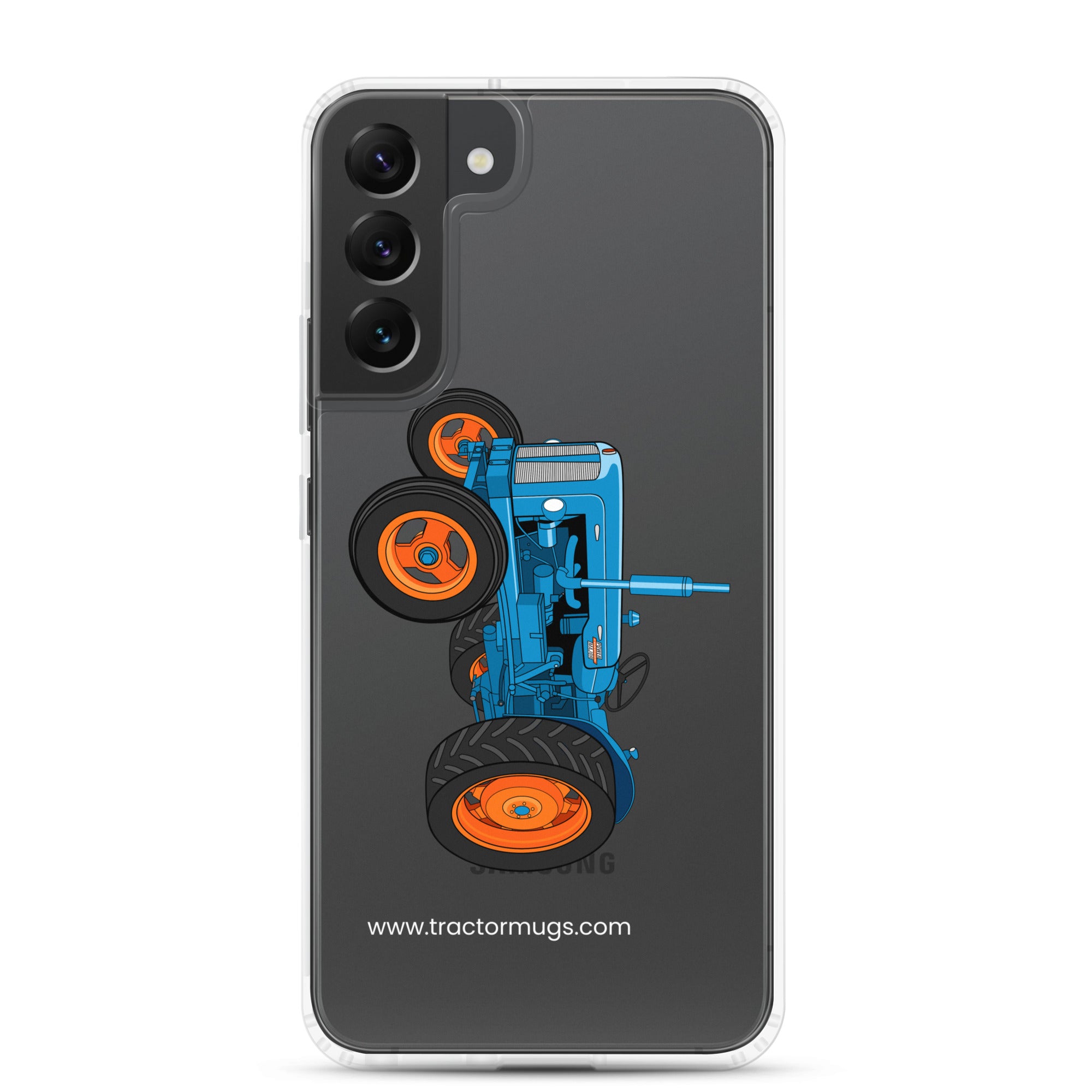 Fordson Clear Case for Samsung® Samsung Galaxy S22 Plus Fordson Power Major (1958) | Clear Case for Samsung® Quality Farmers Merch