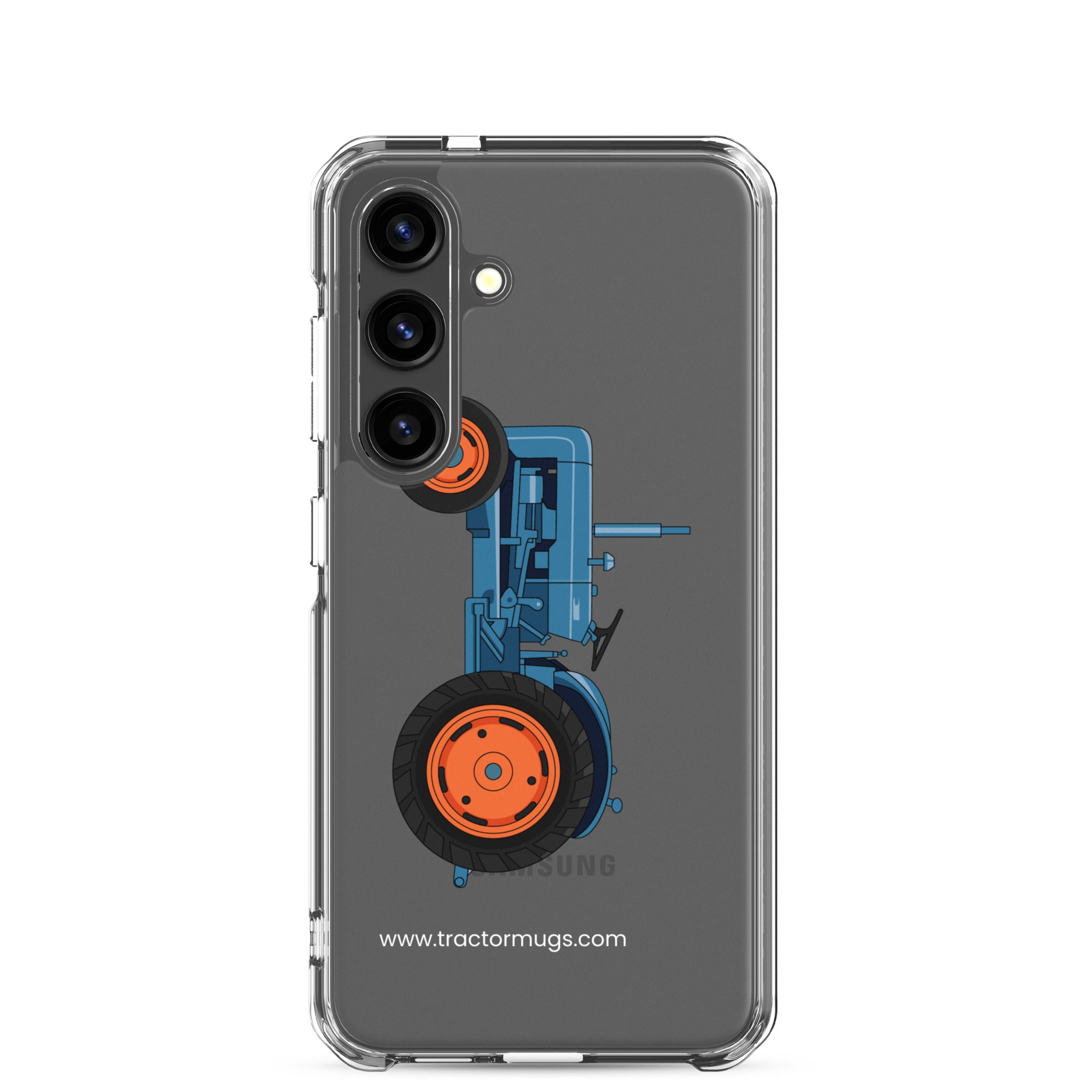 Fordson Clear Case for Samsung® Samsung Galaxy S24 Fordson Dexta (1958) | Clear Case for Samsung® Quality Farmers Merch