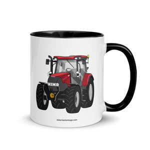 IH Black / 11 oz Case IH Maxxum 145 | Mug with Color Inside Quality Farmers Merch