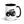 IH Black / 15 oz Case IH 195 CVX Black | Mug with Color Inside Quality Farmers Merch